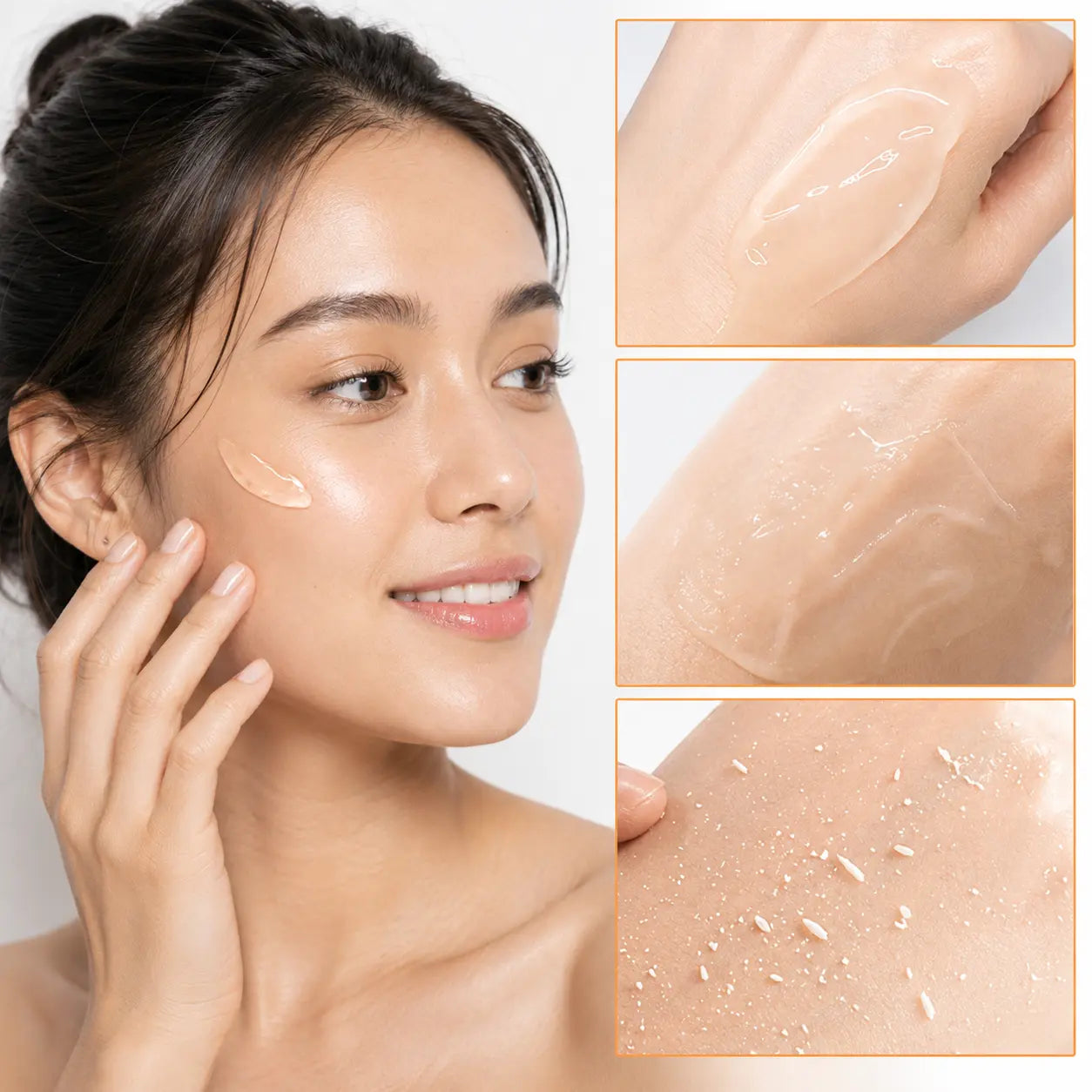 Gel Exfoliant Enzymatique à l'Orange : Anti Peau Terne & Points Noirs
